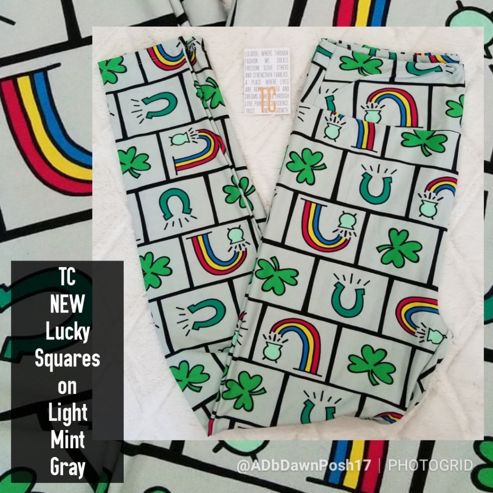 Lularoe Leggings TC Lucky Charms